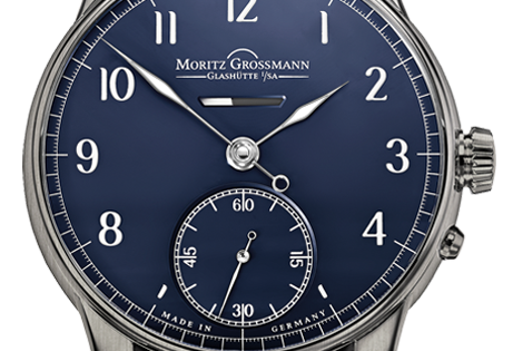 Moritz Grossmann Gangreserve Edelstahl
